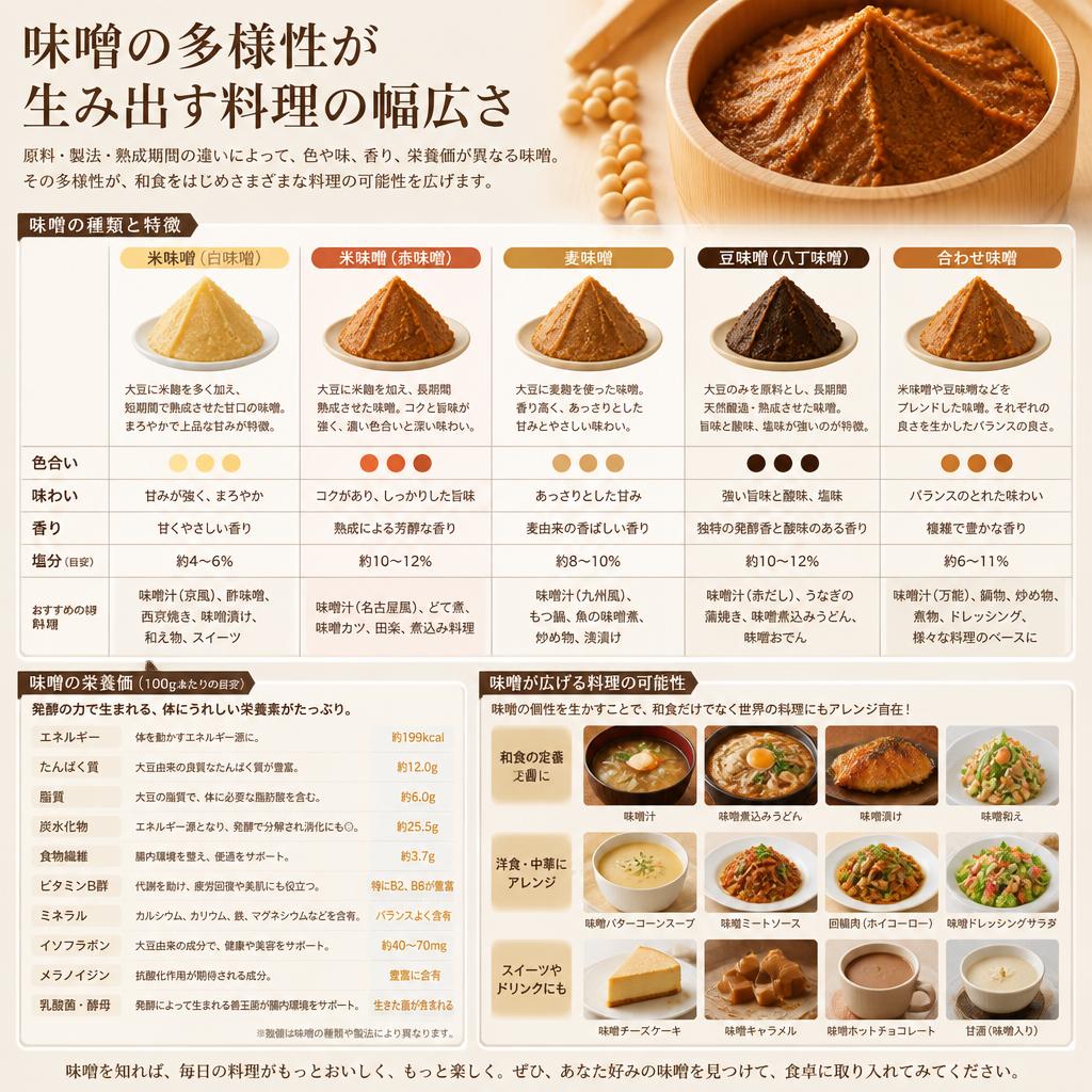 味噌の魅力