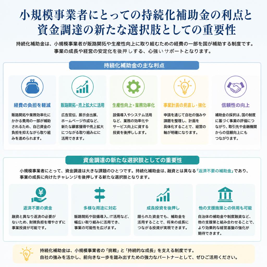なぜ小規模事業者が活用すべきなのか？