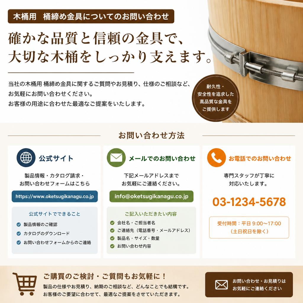 今すぐお問い合わせを！