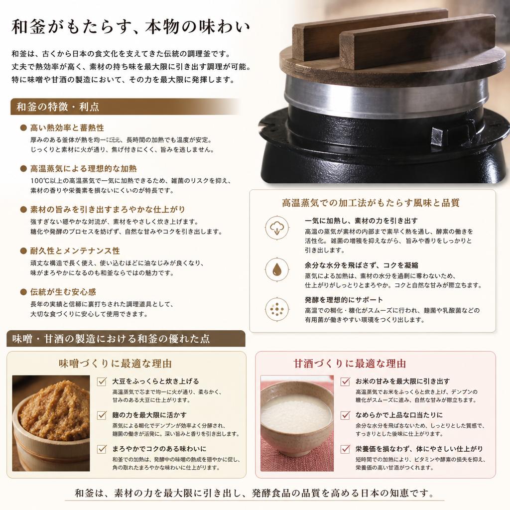 和釜の魅力