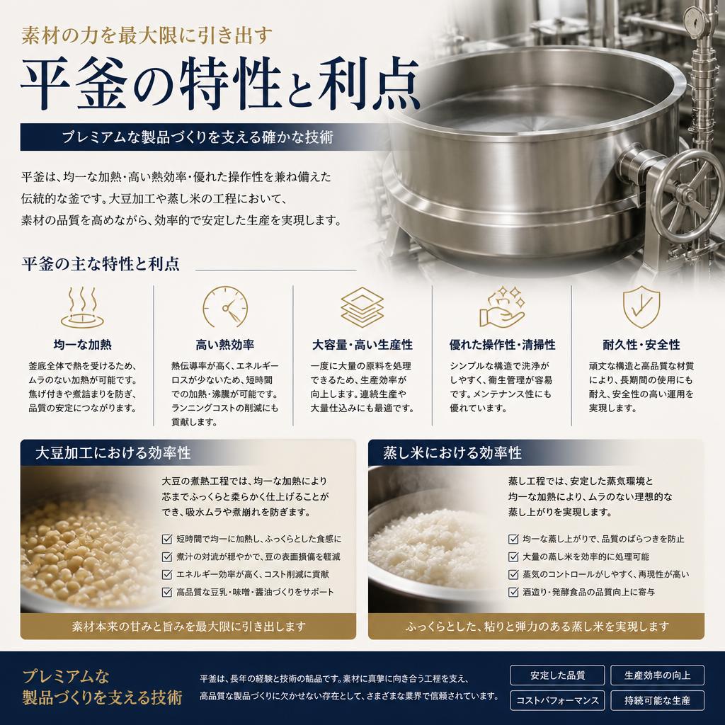平釜の実力