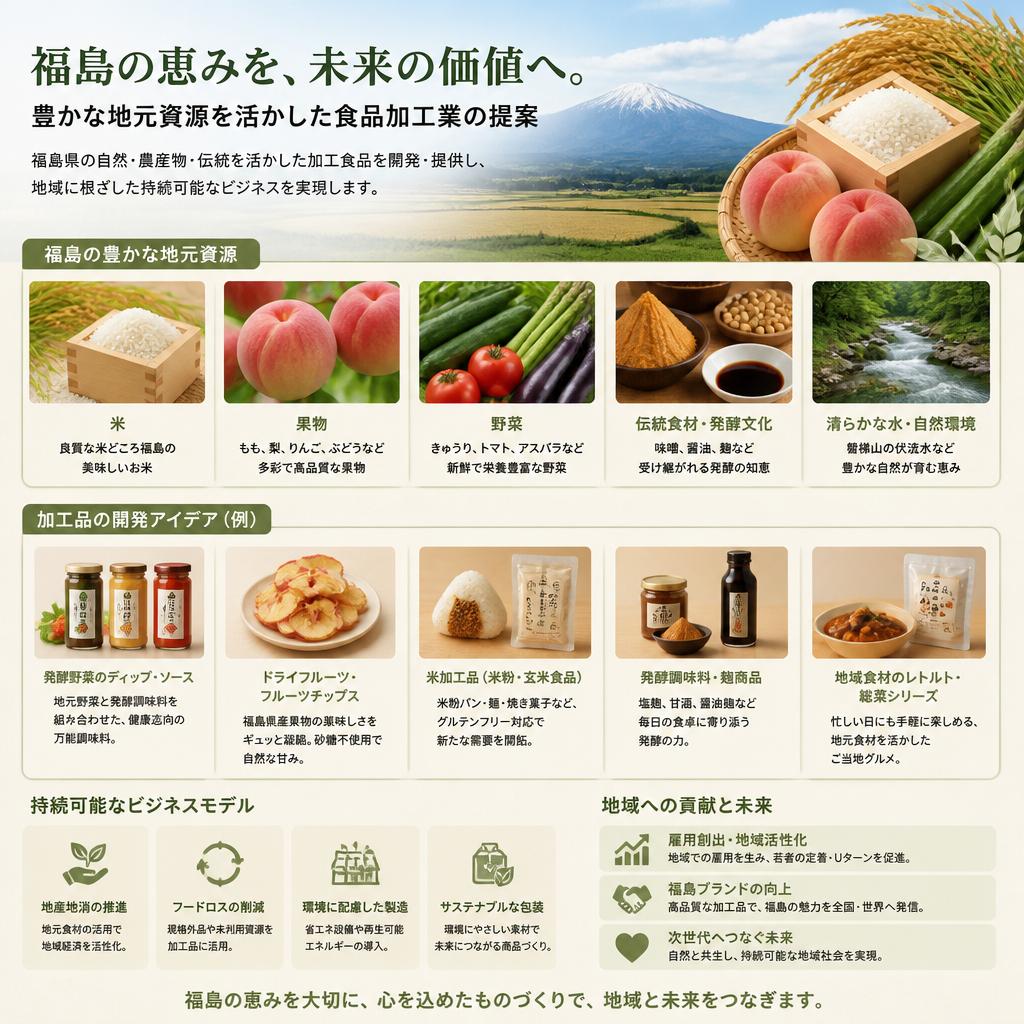 地域資源を活かした生産提案
