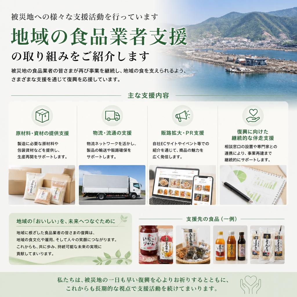 被災地への支援活動