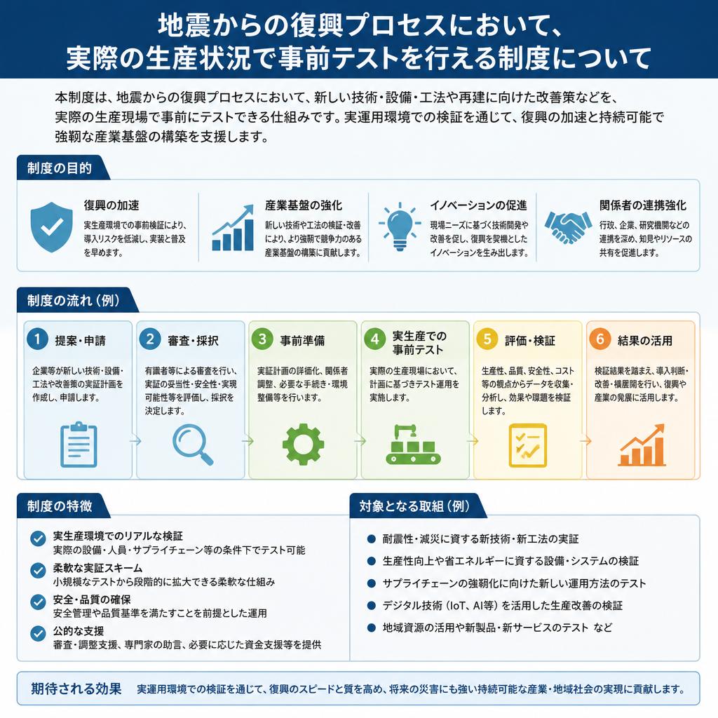 テスト導入制度
