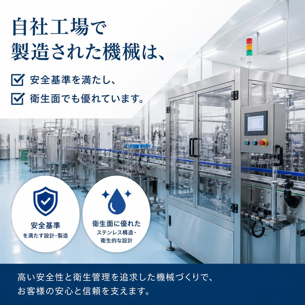 クリーンな工場環境での製造